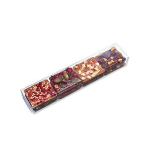 REGLETTE DE CARRES GOURMANDS AU CHOCOLAT