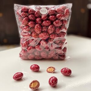 RASPBERRY ALMONDS 750G