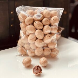 image seagull egg caramel sachet