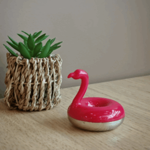 Infuseur flamand rose